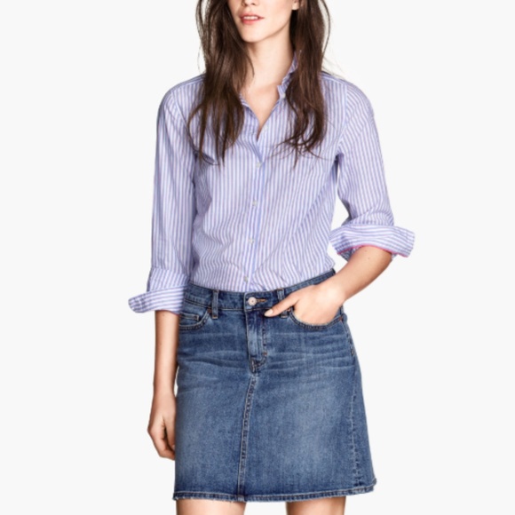 NEW ✨ H&M denim jean skirt - Picture 3 of 8